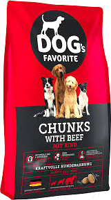 Сухой корм для собак Happy Dog Favorite With Beef С говядиной / 60947 - фото