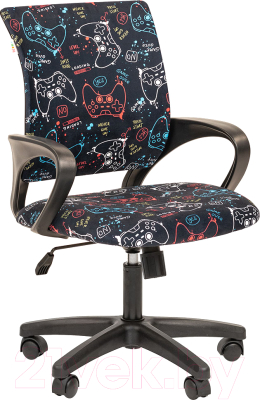 Кресло детское Chairman Kids 103 (game/черный) - фото