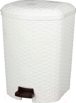 Мусорное ведро Альтернатива Плетенка / М2347 - фото