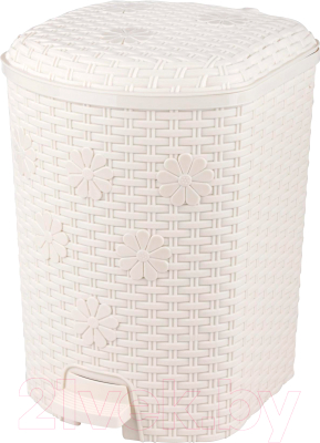 Мусорное ведро Альтернатива Плетенка / М2048 - фото
