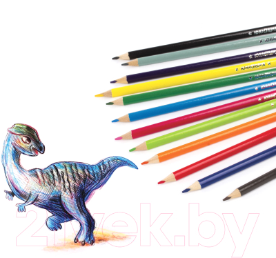 Набор цветных карандашей Юнландия Быстрее всех / 181388