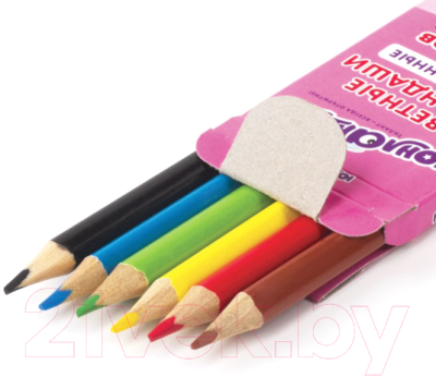 Набор цветных карандашей Юнландия Сладкие истории / 181392