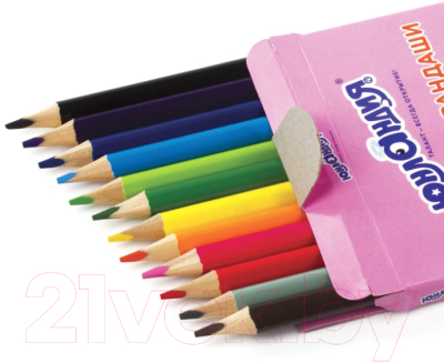 Набор цветных карандашей Юнландия Сладкие истории / 181393