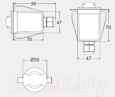 Светильник уличный Fumagalli Teresa 2L2.000.000.AXZ1L