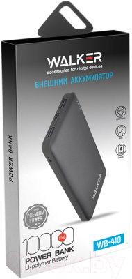 Портативное зарядное устройство Walker WB-410