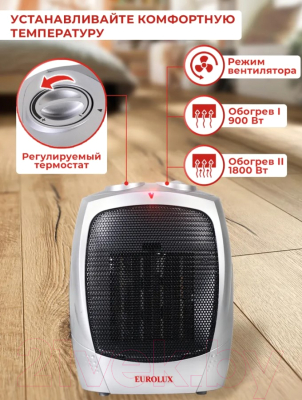 Тепловентилятор EUROLUX ТВК-EU-1