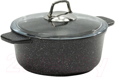 Кастрюля Виктория Гранит АЛА 3.0л (G08 3.0G)