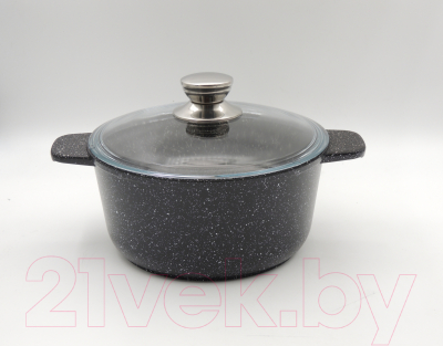 Кастрюля Виктория Гранит АЛА 3.0л (G08 3.0G)