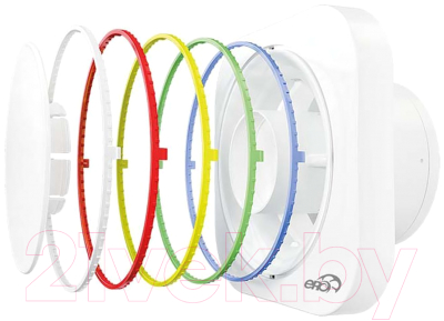 Вентилятор накладной ERA D 125 / Disc 5 C ET