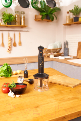 Блендер погружной Scarlett SC-HB42F72 (золотые звезды)