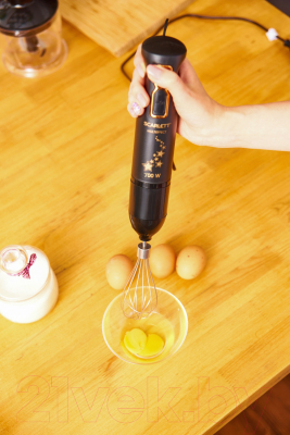 Блендер погружной Scarlett SC-HB42F72 (золотые звезды)