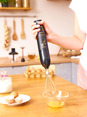 Блендер погружной Scarlett SC-HB42M45 (золотые звезды)