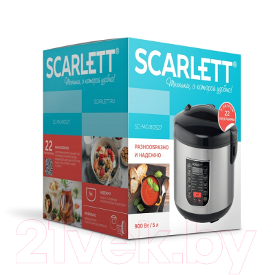 Мультиварка Scarlett SC-MC410S27 (черный)