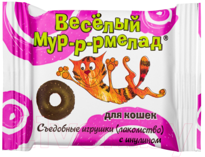 Лакомство для кошек Veda Веселый мур-р-рмелад с инулином - фото
