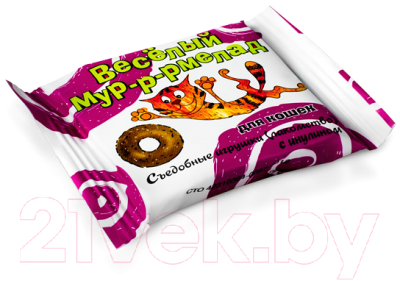 Лакомство для кошек Veda Веселый мур-р-рмелад с инулином