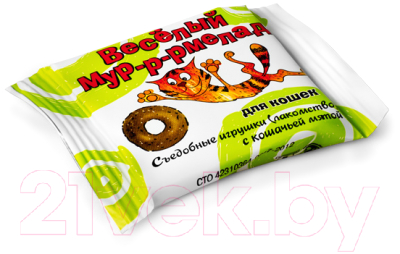 Лакомство для кошек Veda Веселый мур-р-рмелад с кошачьей мятой