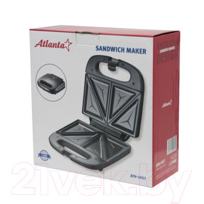 Сэндвичница Atlanta ATH-1057 (черный)