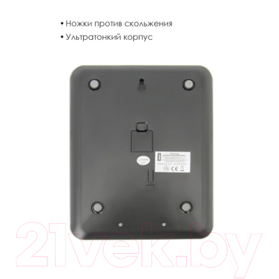 Кухонные весы Atlanta ATH-6196 (серебристый)