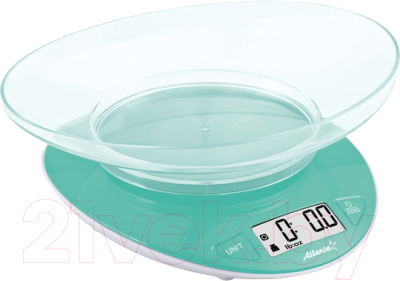 Кухонные весы Atlanta ATH-6199 (зеленый) - фото