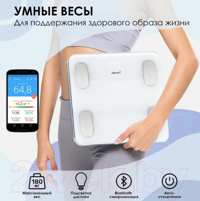 Напольные весы электронные Atlanta ATH-6163