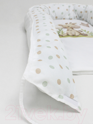 Кокон-гнездышко Топотушки Малыши с кокосовой вставкой / 139К