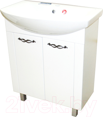 Тумба под умывальник СанитаМебель Джаст 62.700 - фото