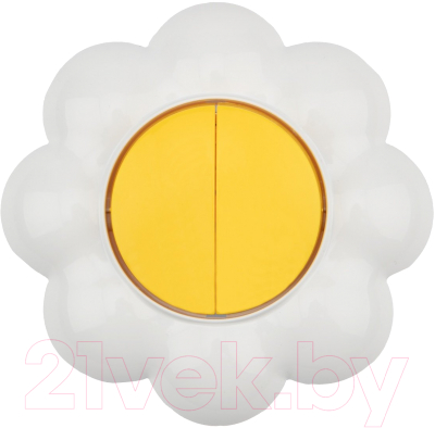 Выключатель Kranz Happy Ромашка KR-78-0621 - фото