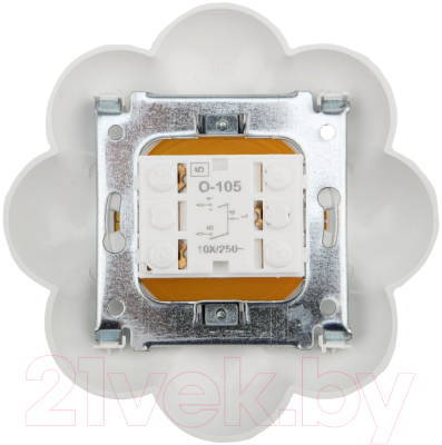 Выключатель Kranz Happy Ромашка KR-78-0621