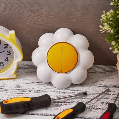 Выключатель Kranz Happy Ромашка KR-78-0621