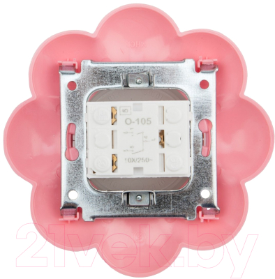 Выключатель Kranz Happy Цветок KR-78-0624