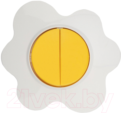 Выключатель Kranz Happy Яичница KR-78-0630 - фото