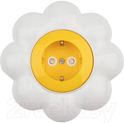 Розетка Kranz Happy Ромашка KR-78-0622 - фото