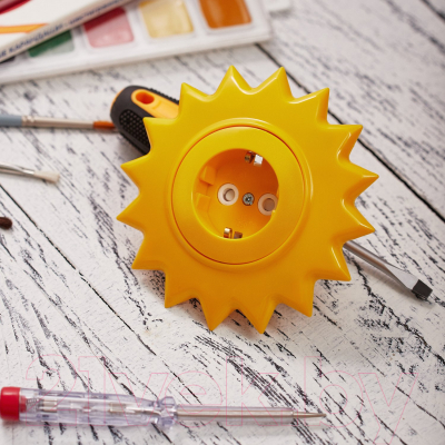 Розетка Kranz Happy Солнце KR-78-0813