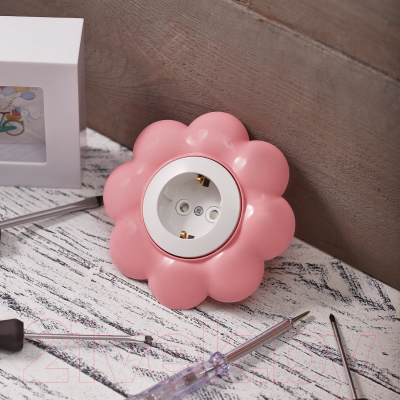 Розетка Kranz Happy Цветок KR-78-0625