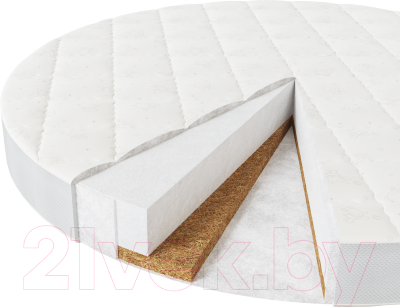 Матрас в кроватку Plitex Юниор Ring 8x74x74 / ЮР-01/2 - фото