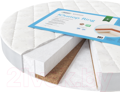 Матрас в кроватку Plitex Юниор Ring 8x74x74 / ЮР-01/2