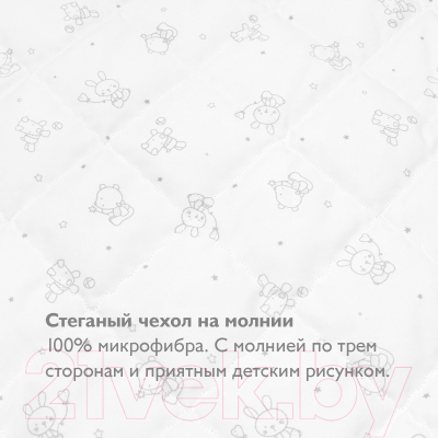 Матрас в кроватку Plitex Юниор Ring 8x74x74 / ЮР-01/2