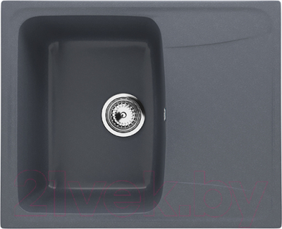 Мойка кухонная Ulgran U-201 (343 антрацит) - фото