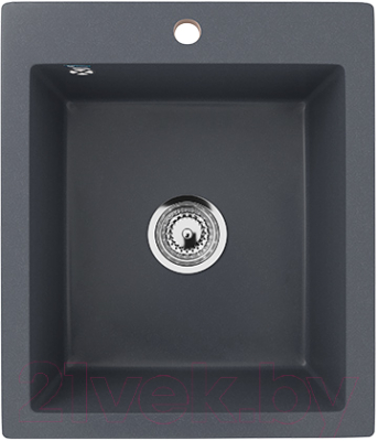 Мойка кухонная Ulgran U-404 (343 антрацит) - фото