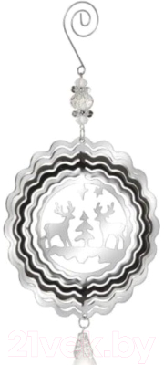 Елочная игрушка Волшебная страна Зимний лес / R100992 - фото