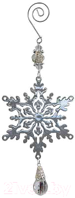 Елочная игрушка Волшебная страна Снежинка / R100951 - фото