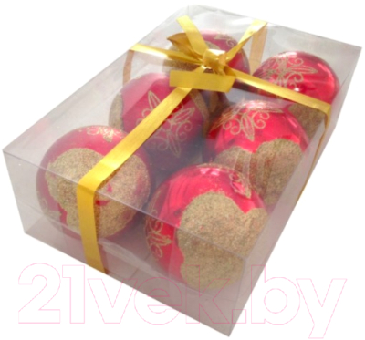 Набор шаров новогодних Волшебная страна HV7006-1274A03 / R001378 - фото