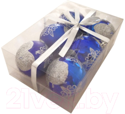 Набор шаров новогодних Волшебная страна HV7006-1274A04 / R001377 - фото