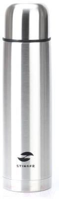 Термос для напитков STINGER с чехлом HB-1000A - фото