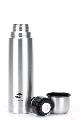 Термос для напитков STINGER с чехлом HB-1000A