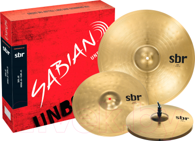 Набор тарелок для ударной установки Sabian SBR5003 Performance SET - фото