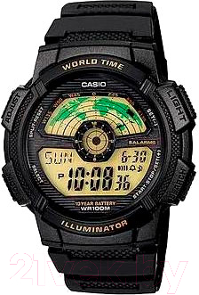 Часы наручные мужские Casio AE-1100W-1B - фото