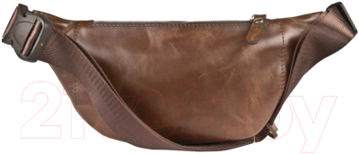 Сумка на пояс Carlo Gattini Antico Scarlino 7018-04 (темно-коричневый)