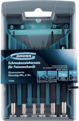 Набор отверток Gross 13346 - фото