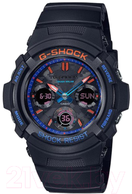 Часы наручные мужские Casio AWR-M100SCT-1A - фото